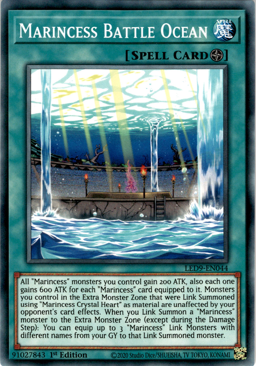 Marincess Battle Ocean - LED9-EN044 - Common 1st Edition