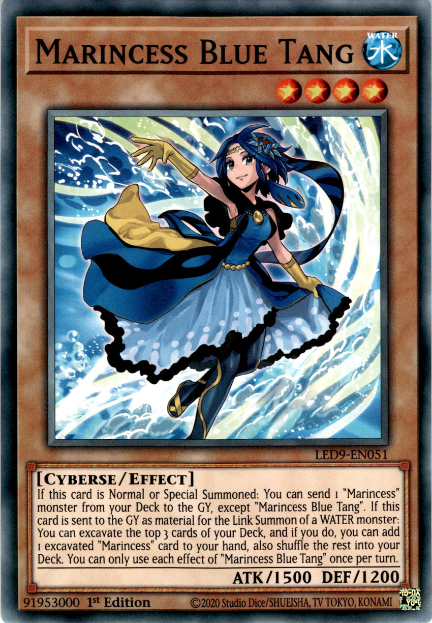 Marincess Blue Tang - LED9-EN051 - Common 1st Edition