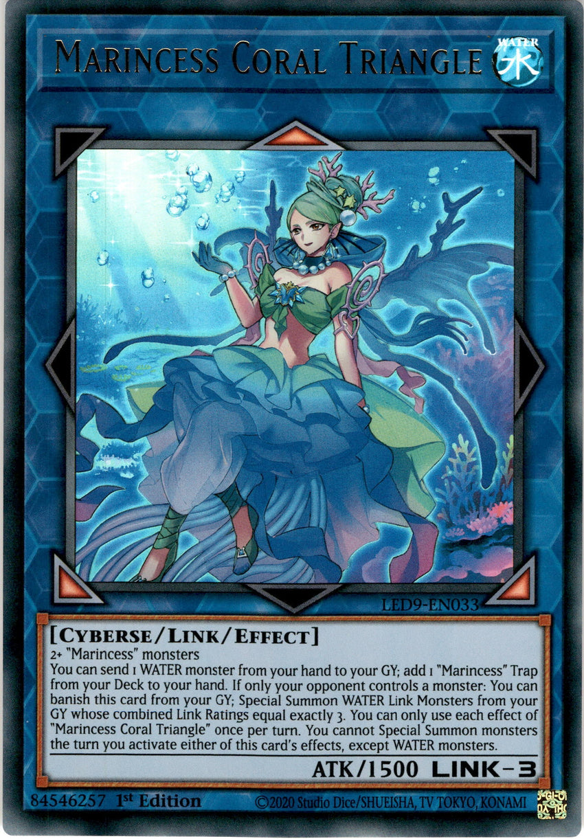 Marincess Coral Triangle - LED9-EN033 - Ultra Rare 1st Edition