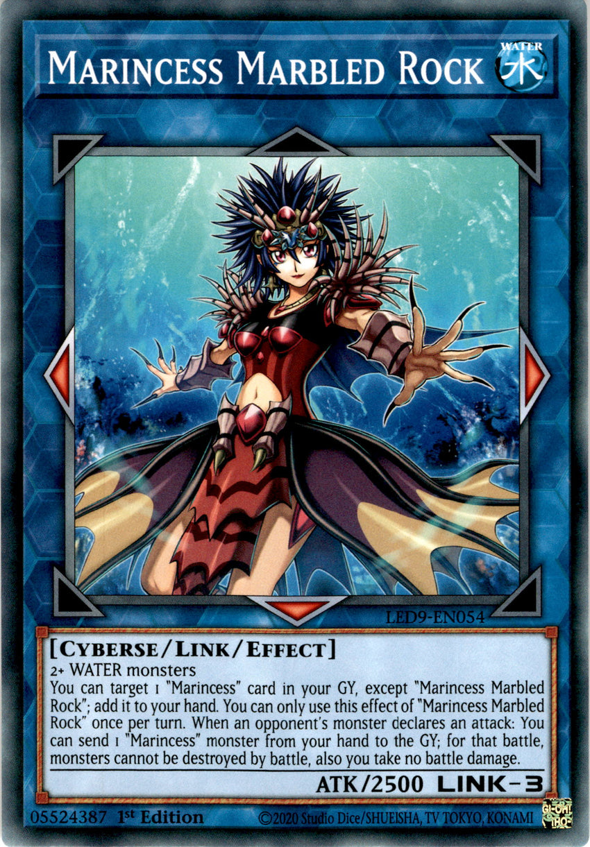 Marincess Marbled Rock - LED9-EN054 - Common 1st Edition