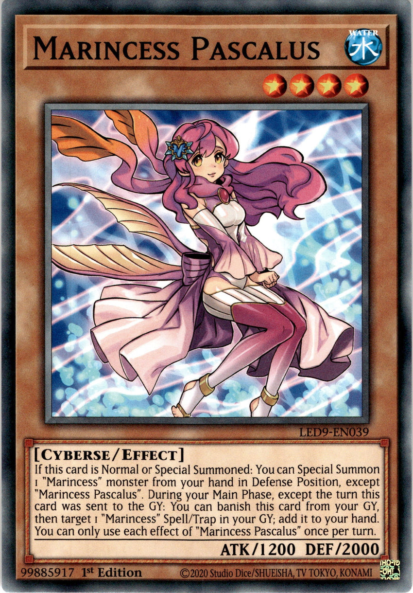 Marincess Pascalus - LED9-EN039 - Common 1st Edition