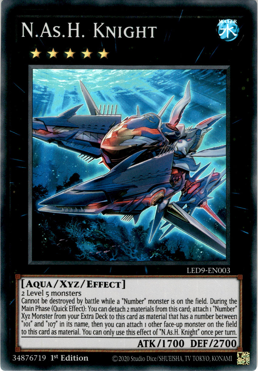 N.As.H. Knight - LED9-EN003 - Super Rare 1st Edition