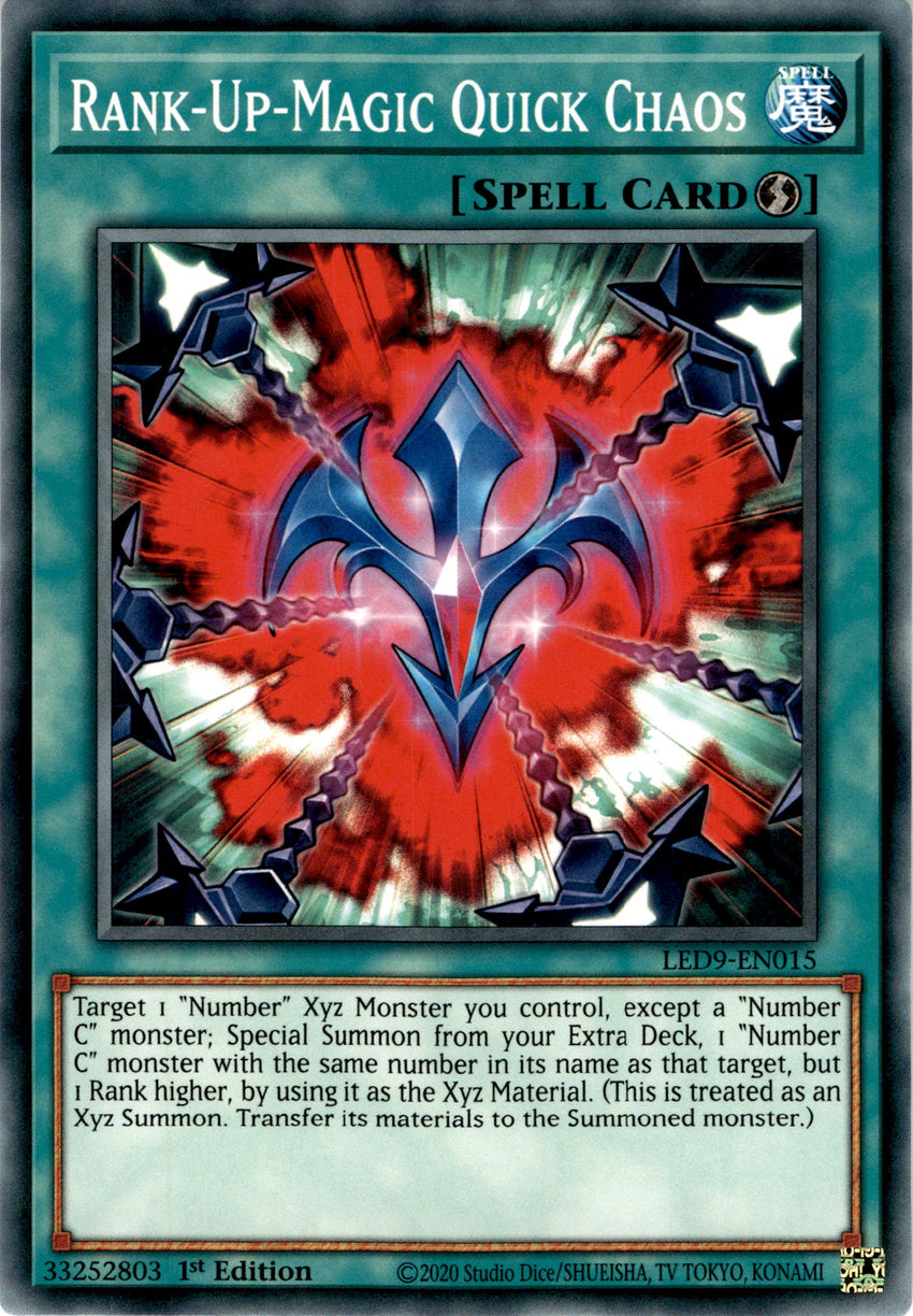 Rank-Up-Magic Quick Chaos - LED9-EN015 - Common 1st Edition