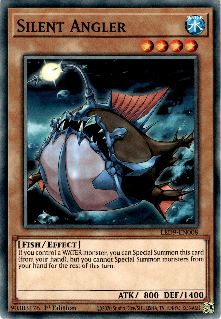 Silent Angler - LED9-EN008 - Common 1st Edition