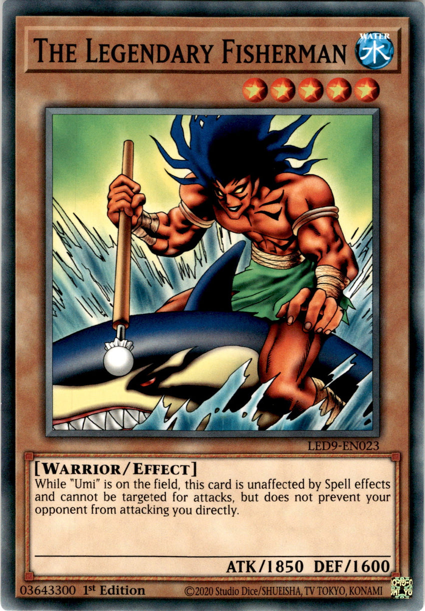 The Legendary Fisherman - LED9-EN023 - Common 1st Edition