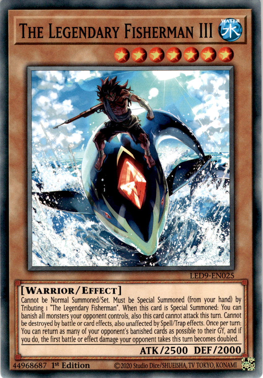 The Legendary Fisherman III - LED9-EN025 - Common 1st Edition