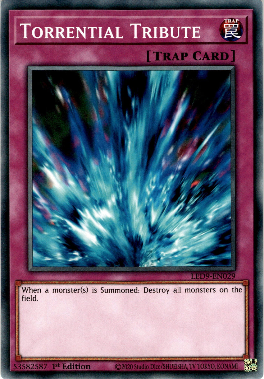 Torrential Tribute - LED9-EN029 - Common 1st Edition