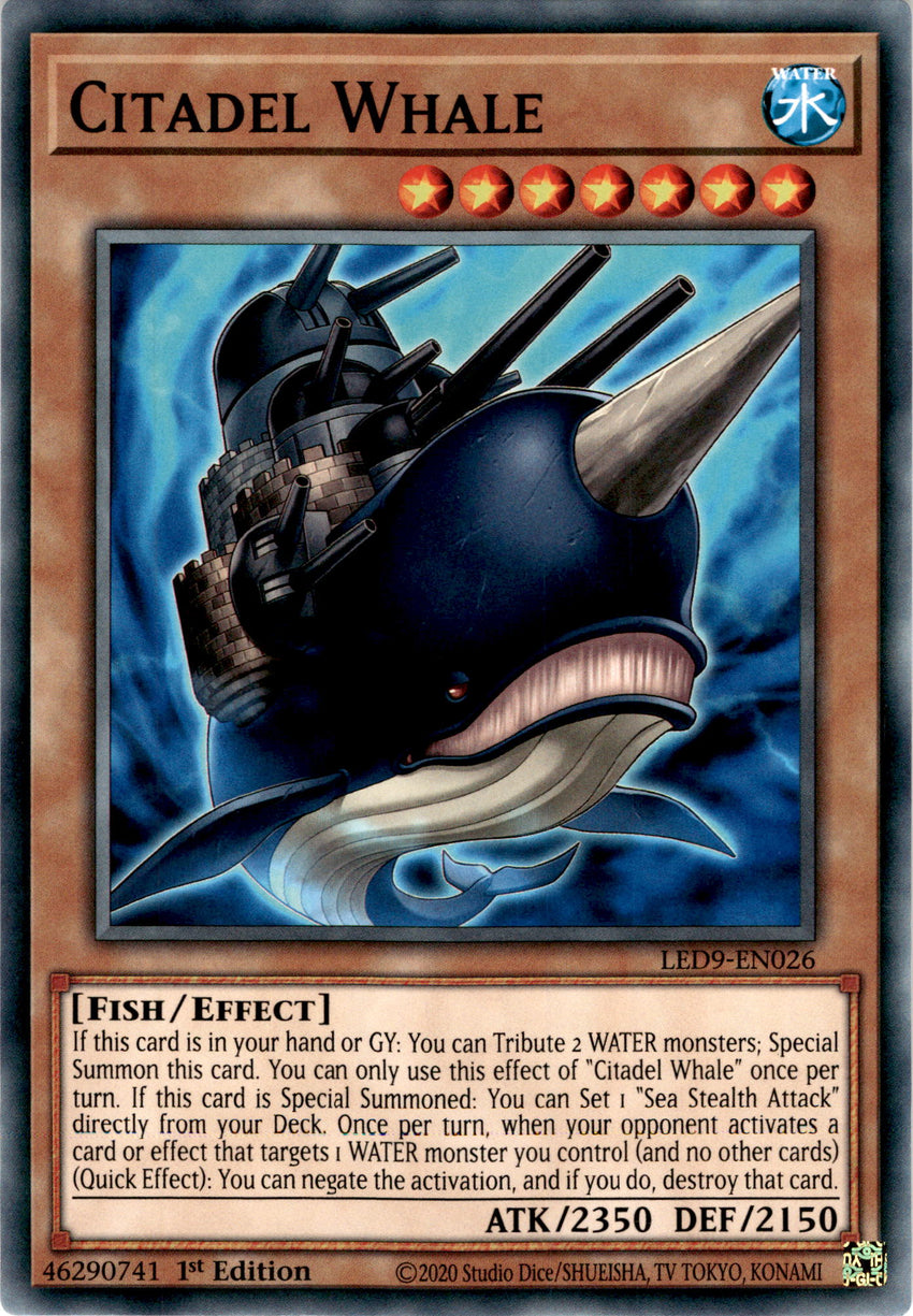 Citadel Whale - LED9-EN026 - Common 1st Edition