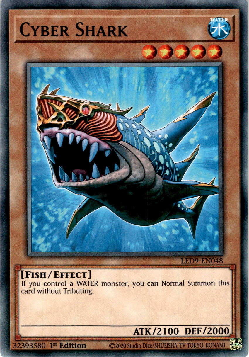 Cyber Shark - LED9-EN048 - Common 1st Edition