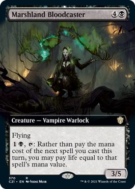 Marshland Bloodcaster 370 Extended Art Commander 2021
