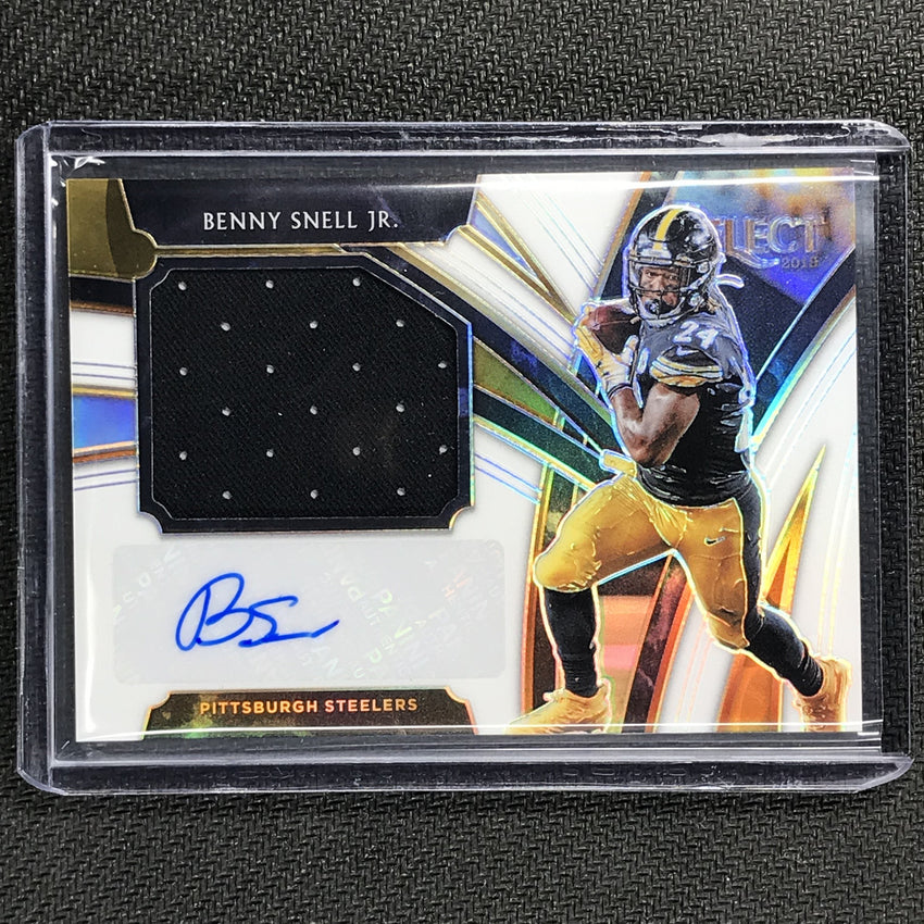 2019 Select BENNY SNELL JR Rookie Jersey Auto 42/75-Cherry Collectables