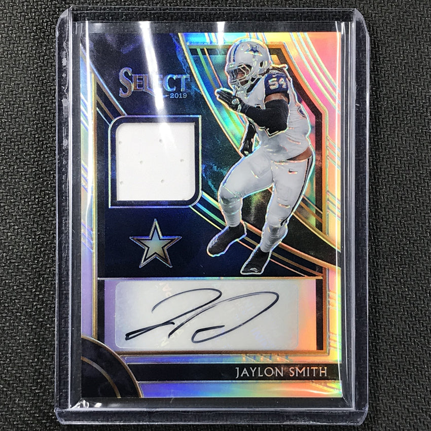 2019 Select JAYLON SMITH Jersey Auto Silver 84/99-Cherry Collectables