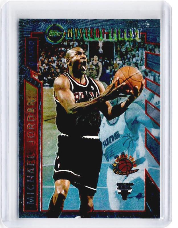 1996 Topps MICHAEL JORDAN Mystery Finest #M14 - D-Cherry Collectables