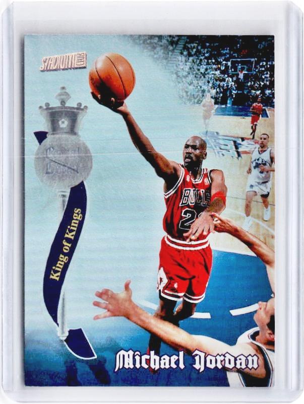1998-99 Topps Stadium Club MICHAEL JORDAN Royal Court King of Kings #RC6 - B-Cherry Collectables