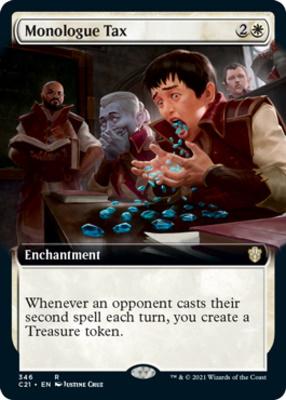 Monologue Tax 346 Extended Art Commander 2021