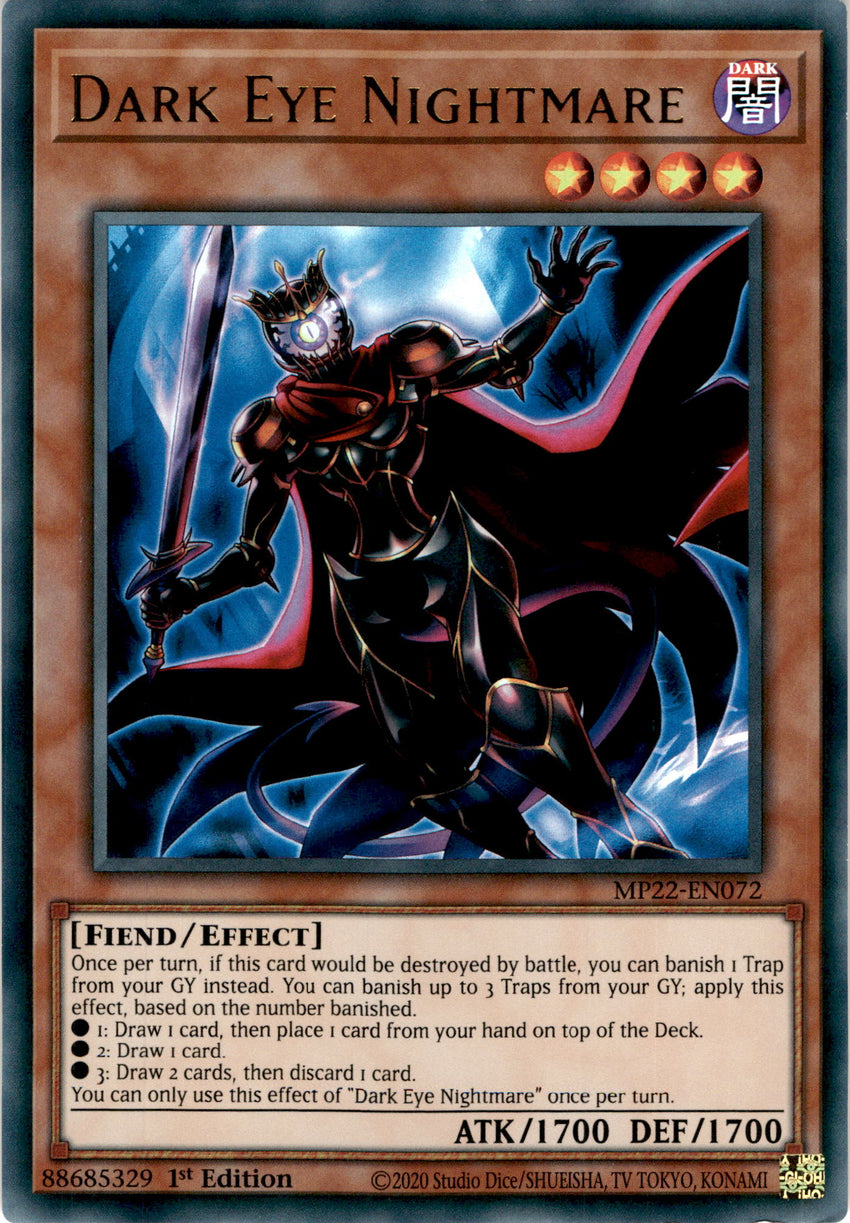 Dark Eye Nightmare - MP22-EN072 - Ultra Rare 1st Edition