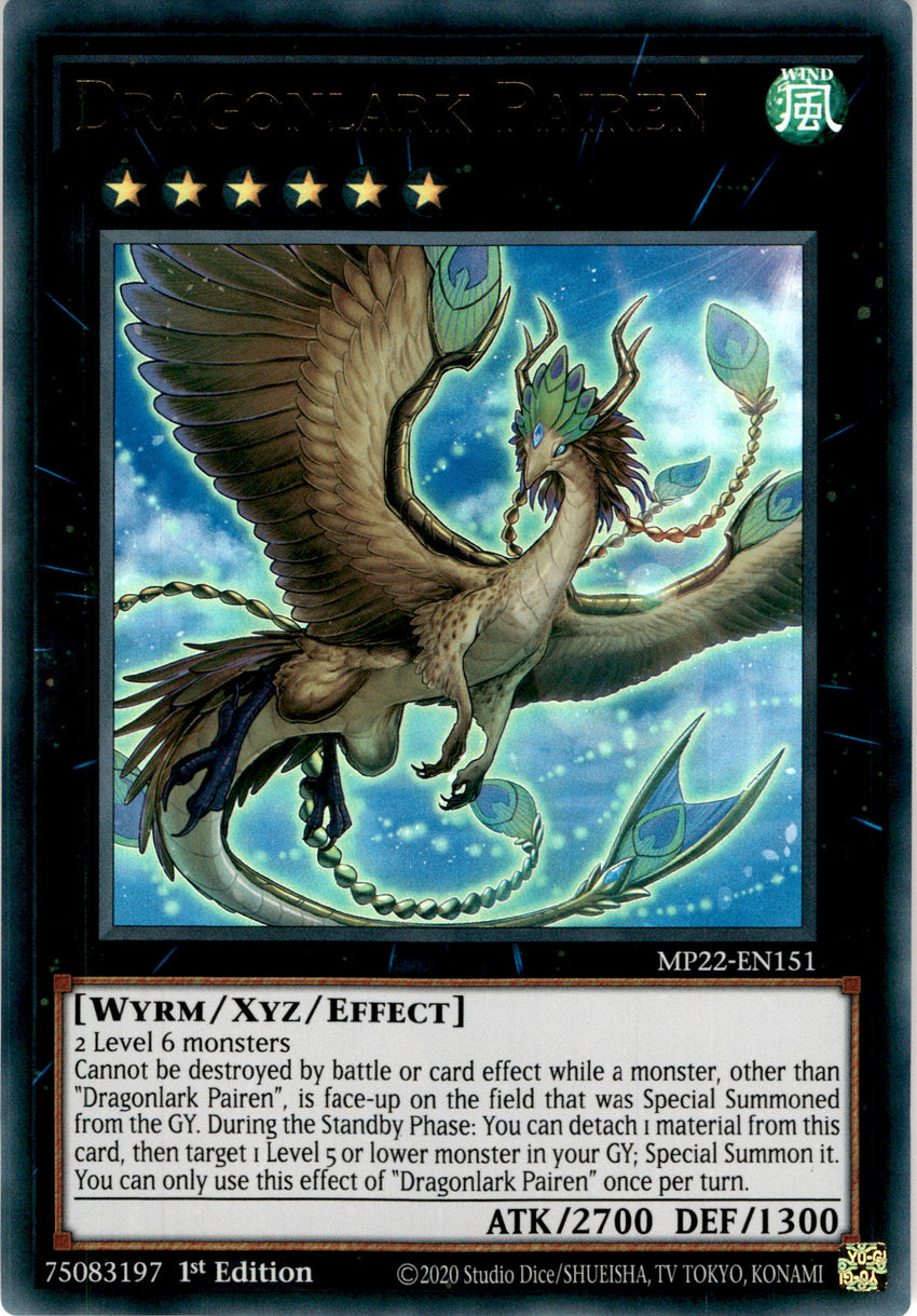 Dragonlark Pairen - MP22-EN151 - Ultra Rare 1st Edition