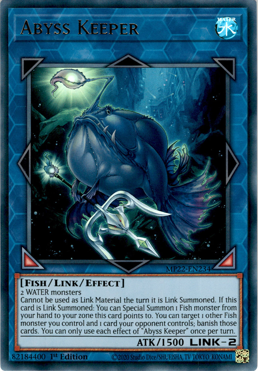 Abyss Keeper - MP22-EN234 - Ultra Rare 1st Edition