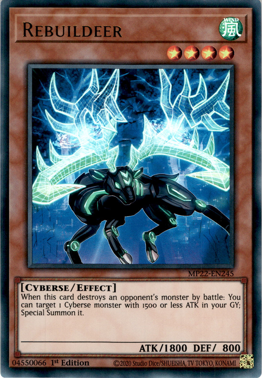 Rebuildeer - MP22-EN245 - Ultra Rare 1st Edition