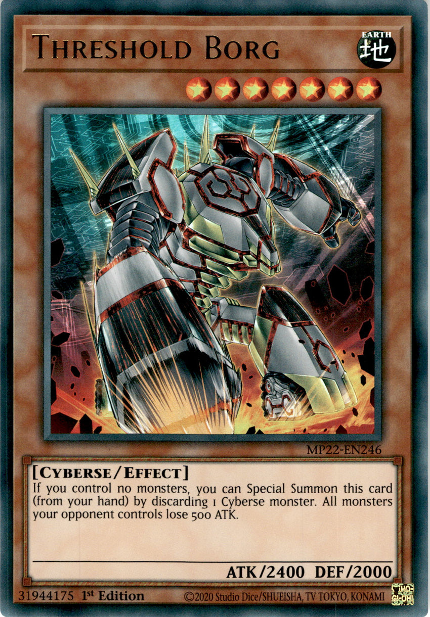 Threshold Borg - MP22-EN246 - Ultra Rare 1st Edition