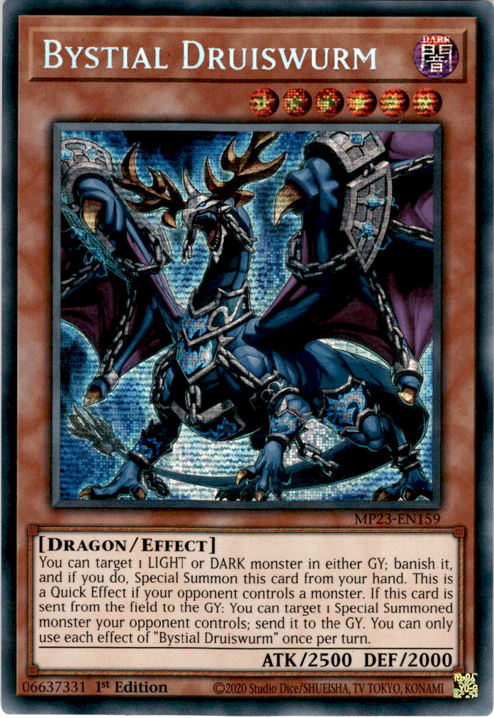 Bystial Druiswurm - MP23-EN159 - Secret Rare 1st Edition