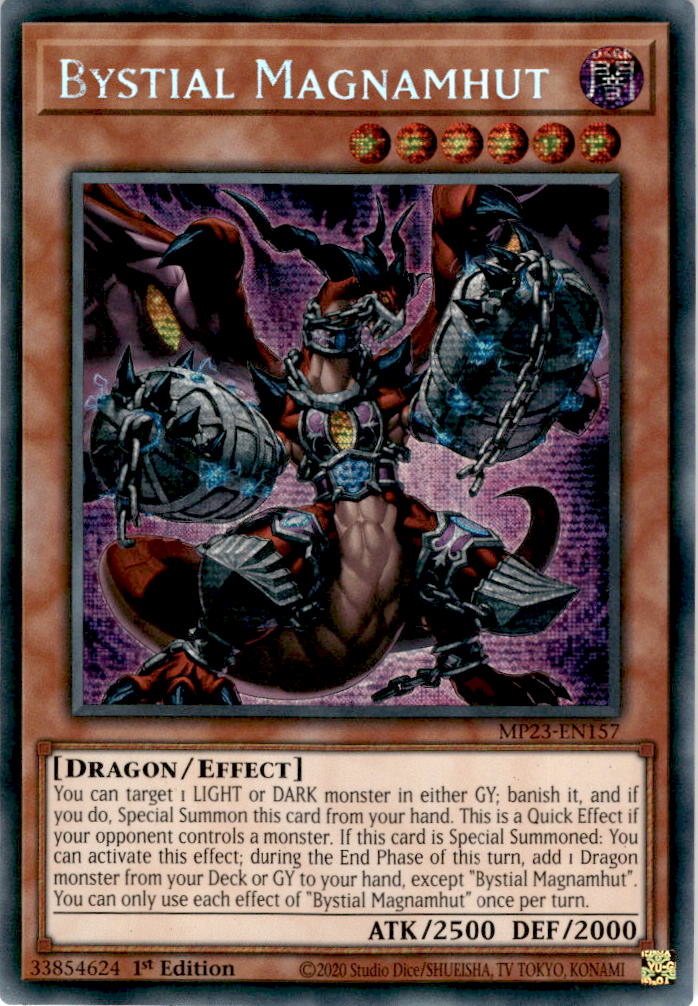 Bystial Magnamhut - MP23-EN157 - Secret Rare 1st Edition
