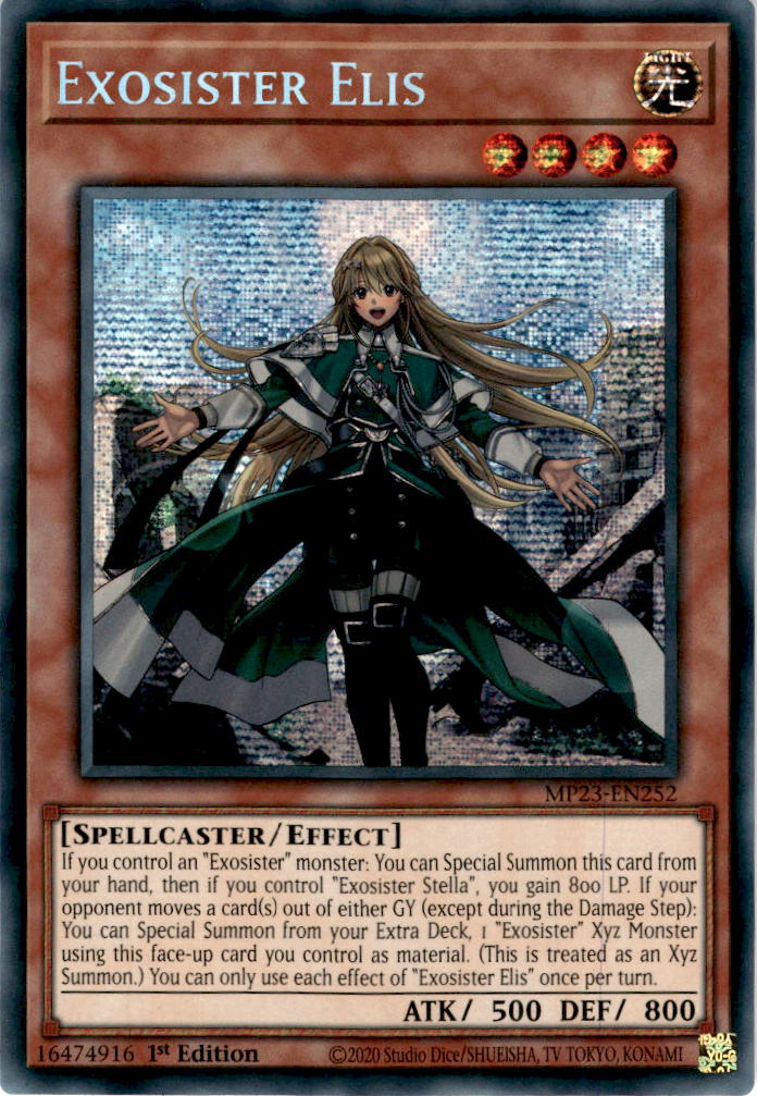Exosister Elis - MP23-EN252 - Secret Rare 1st Edition