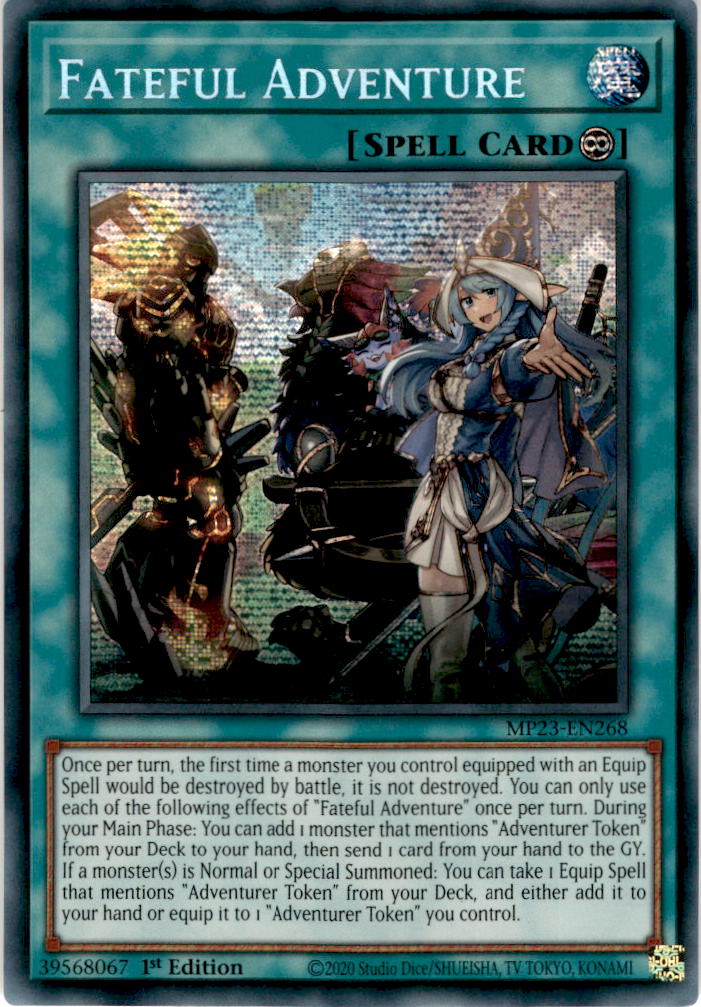Fateful Adventure - MP23-EN268 - Secret Rare 1st Edition