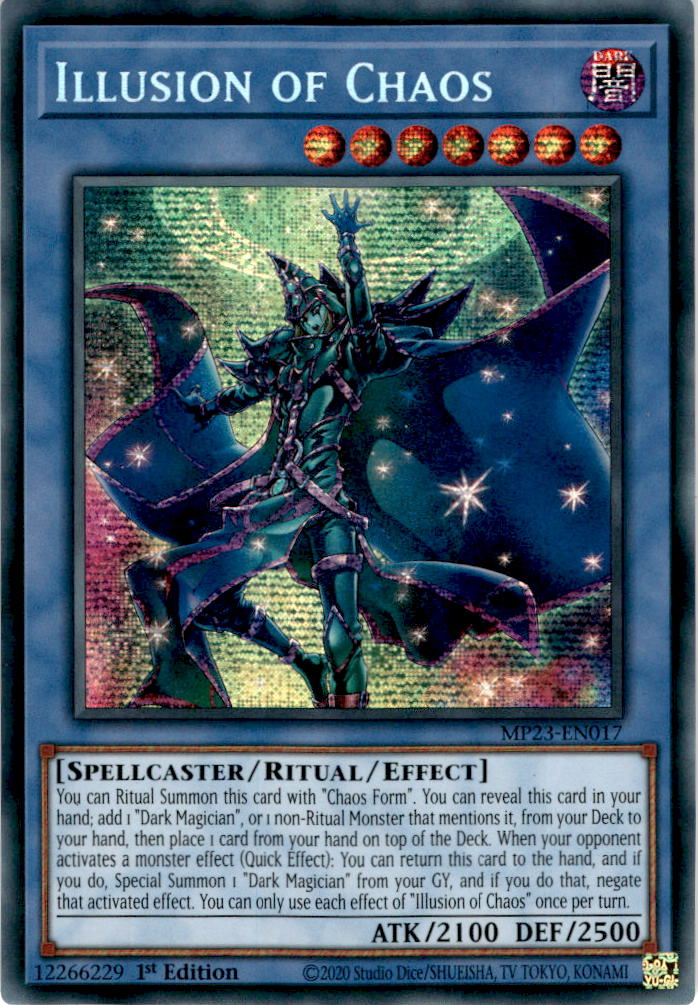 Illusion of Chaos - MP23-EN017 - Secret Rare 1st Edition