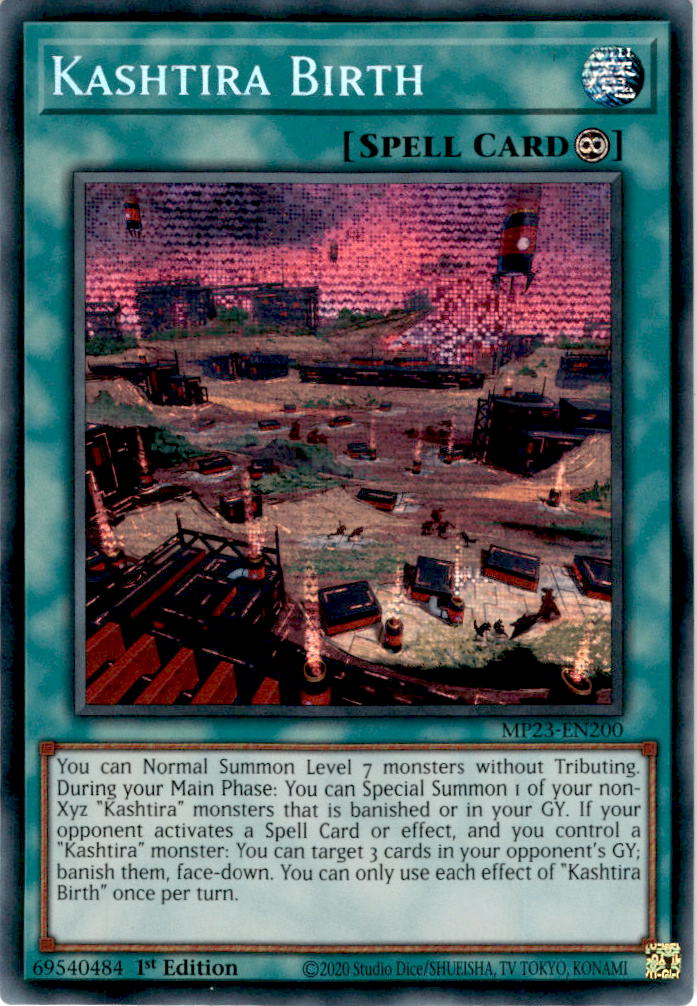 Kashtira Birth - MP23-EN200 - Secret Rare 1st Edition