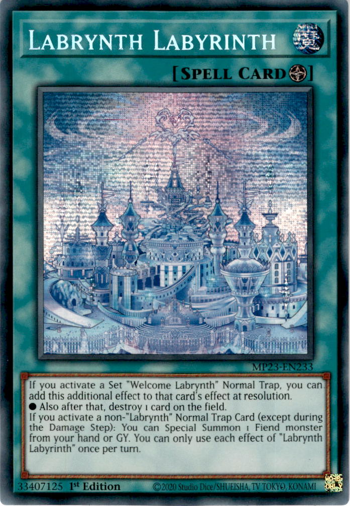 Labrynth Labyrinth - MP23-EN233 - Secret Rare 1st Edition