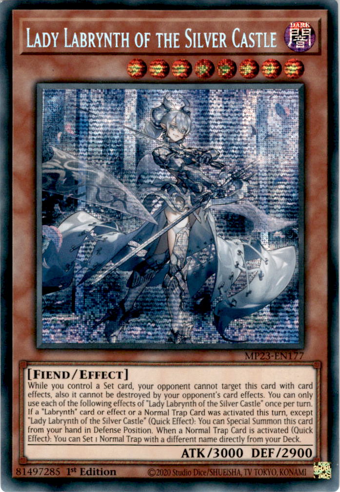 Lady Labrynth of the Silver Castle - MP23-EN177 - Secret Rare 1st Edition