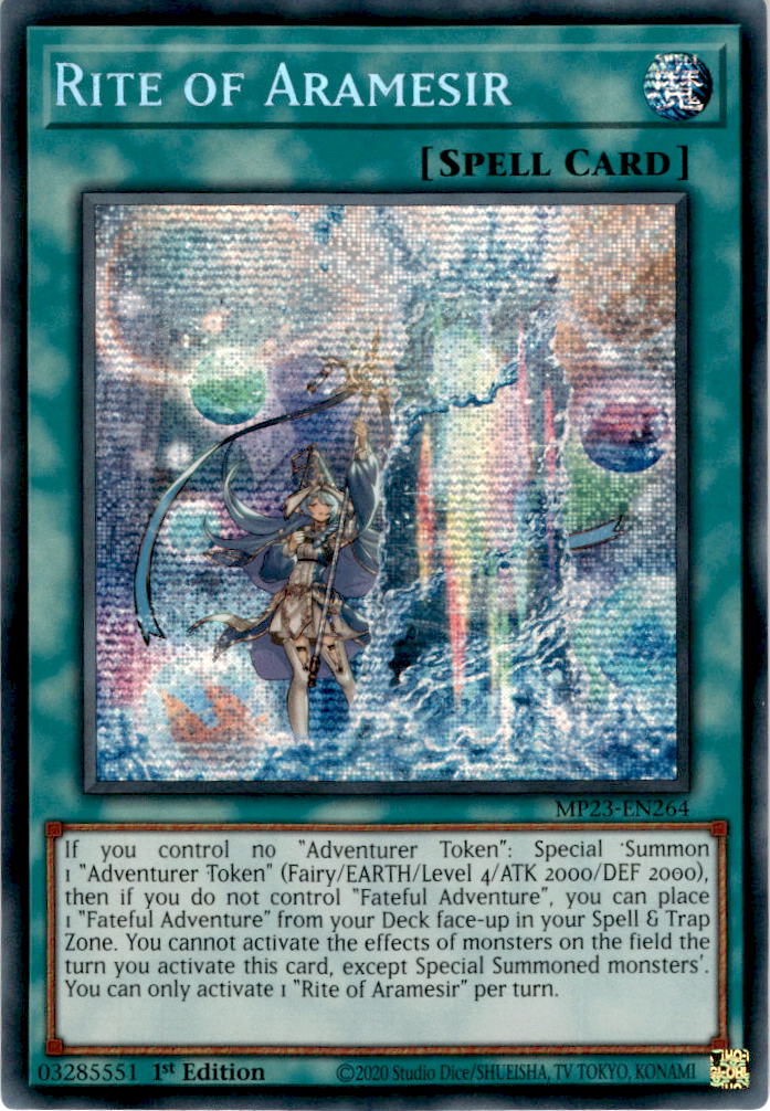 Rite of Aramesir - MP23-EN264 - Secret Rare 1st Edition
