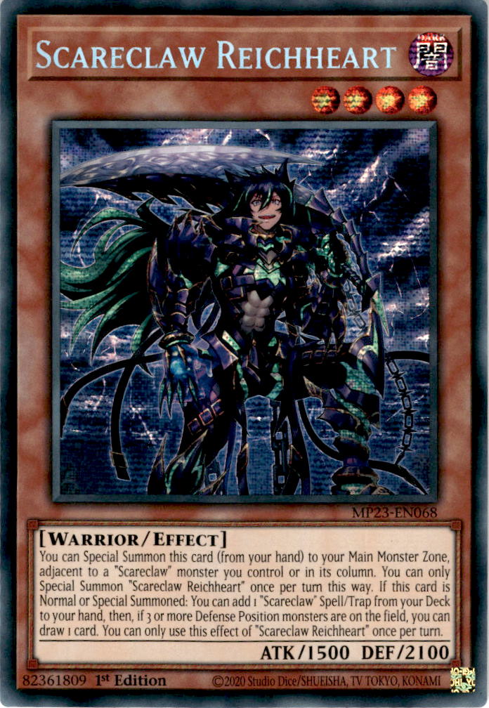 Scareclaw Reichheart - MP23-EN068 - Secret Rare 1st Edition