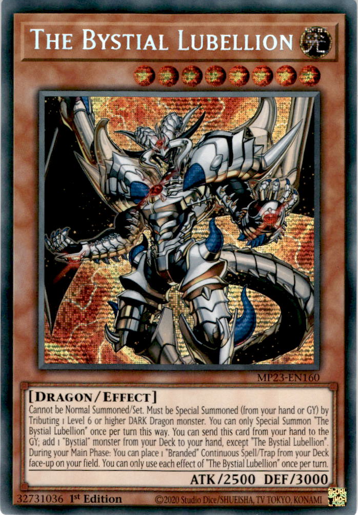 The Bystial Lubellion - MP23-EN160 - Secret Rare 1st Edition