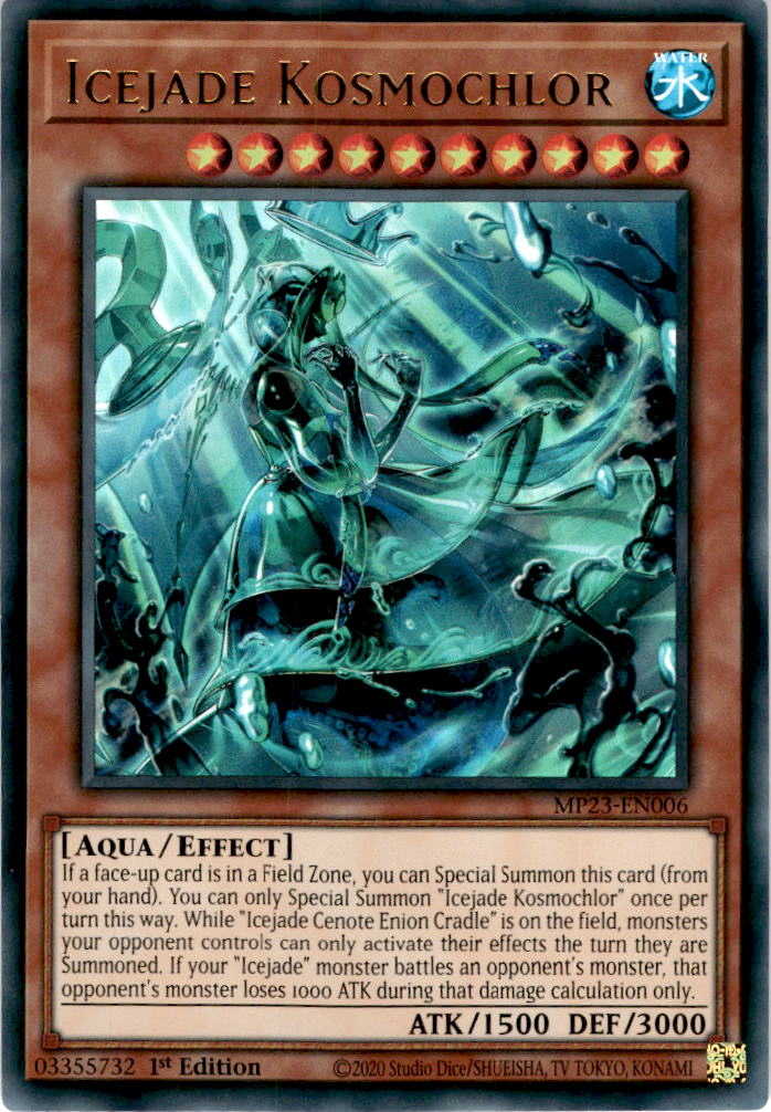 Icejade Kosmochlor - MP23-EN006 - Ultra Rare 1st Edition