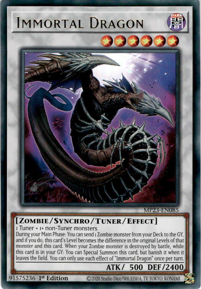 Immortal Dragon - MP23-EN085 - Ultra Rare 1st Edition