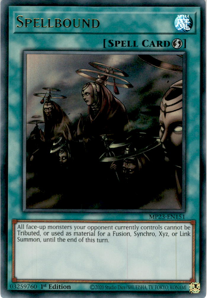 yugioh spell card rules Spellbound - Mp23-en151