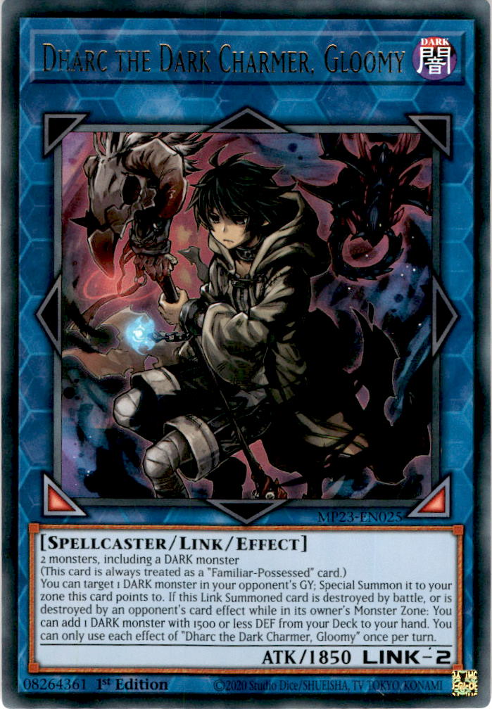 Dharc the Dark Charmer, Gloomy - MP23-EN025 - Ultra Rare 1st Edition