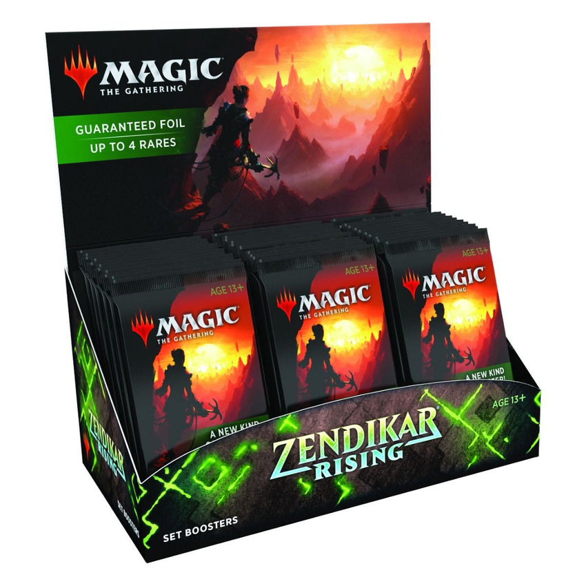 Magic the Gathering Zendikar Rising Set Booster Box-Cherry Collectables