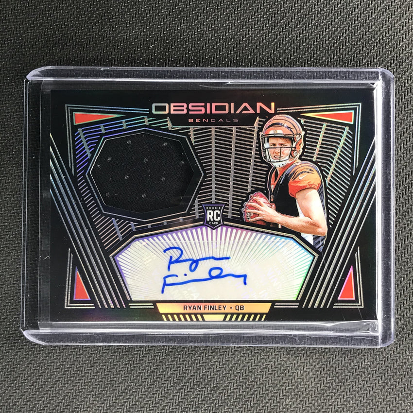 2019 Obsidian RYAN FINLEY Rookie Patch Auto 145/150-Cherry Collectables