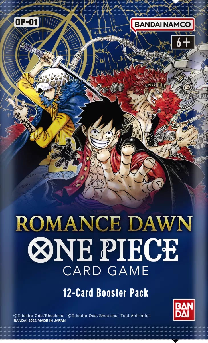 One Piece Card Game OP-01 Romance Dawn Booster Box White Base