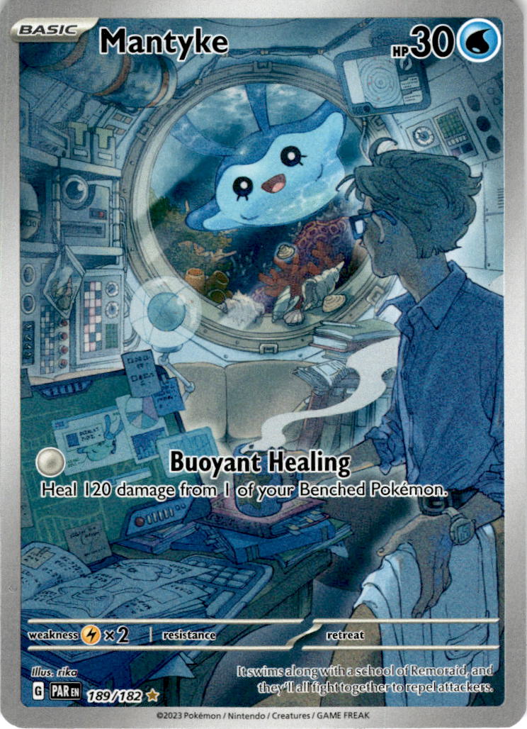 Mantyke - 189/182 - Illustration Rare Paradox Rift