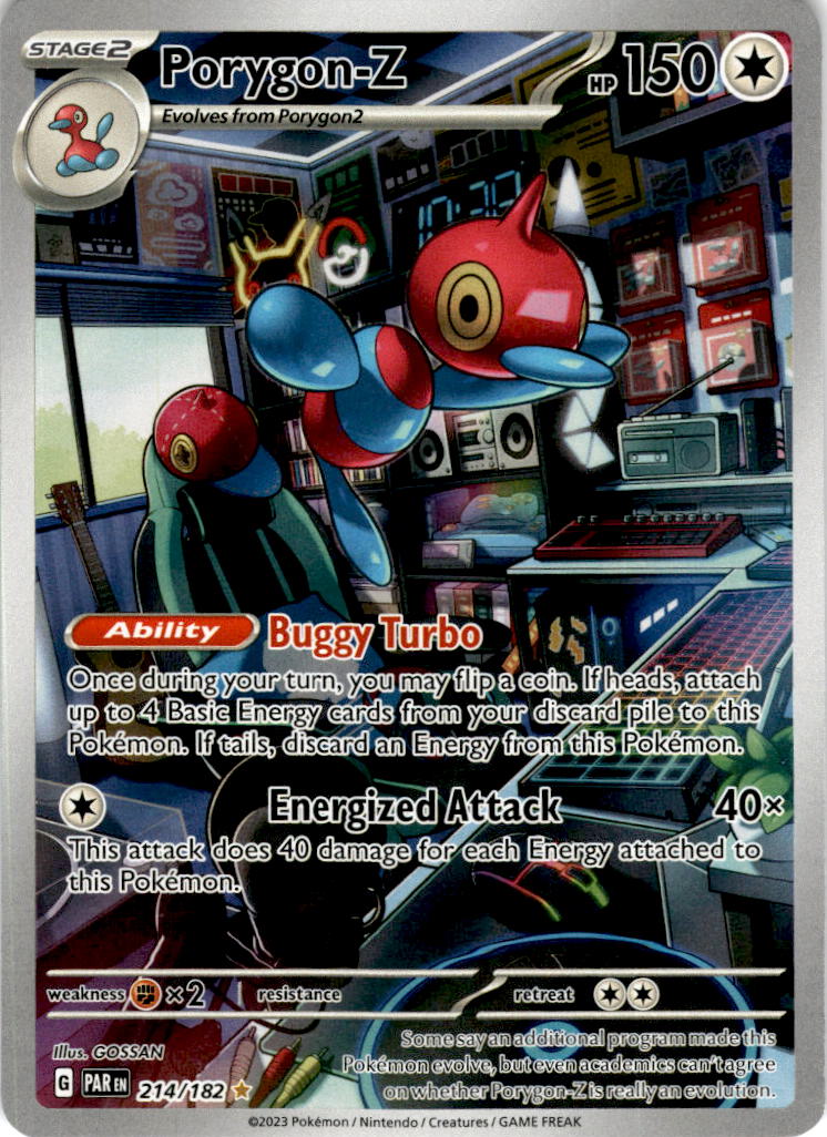 Porygon-Z - 214/182 - Illustration Rare Paradox Rift