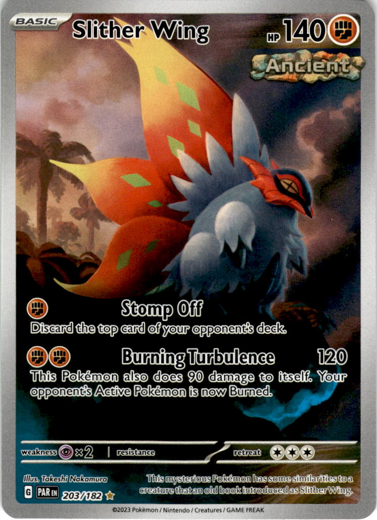 Slither Wing - 203/182 - Illustration Rare Paradox Rift