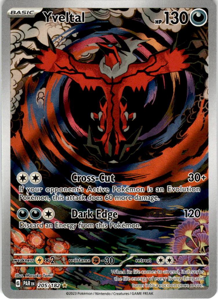 Yveltal - 205/182 - Illustration Rare Paradox Rift