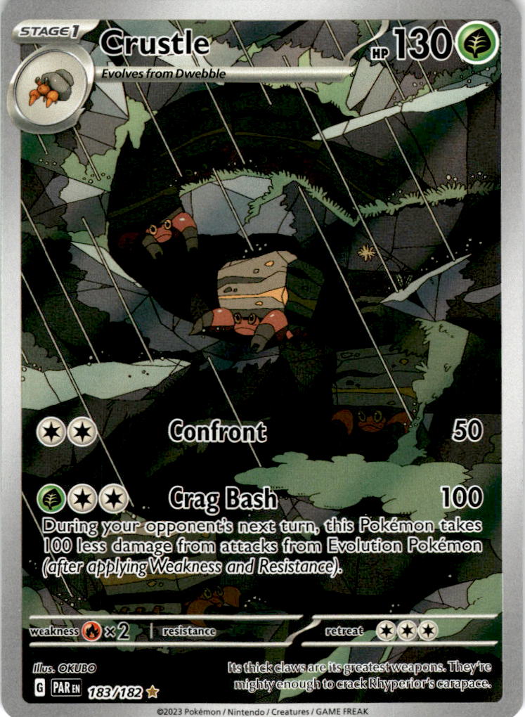 Crustle - 183/182 - Illustration Rare Paradox Rift