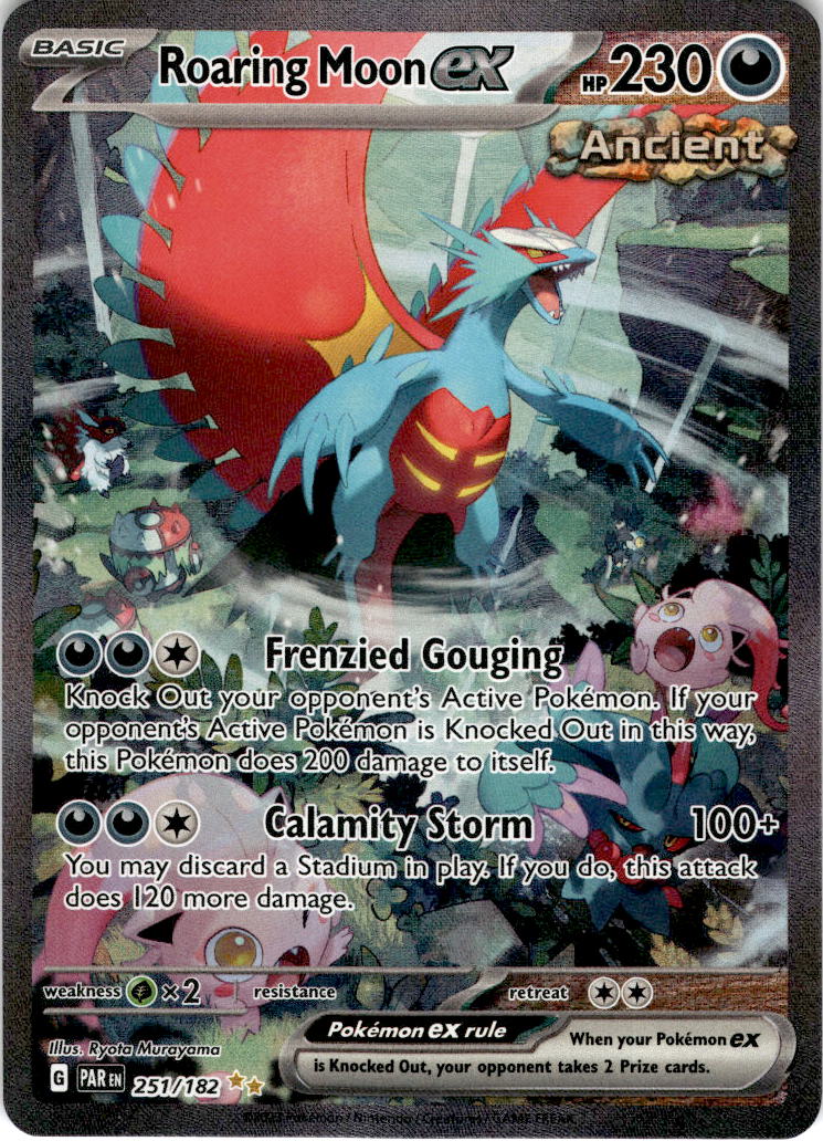 Roaring Moon ex - 251/182 - SPECIAL - Illustration Rare Paradox Rift