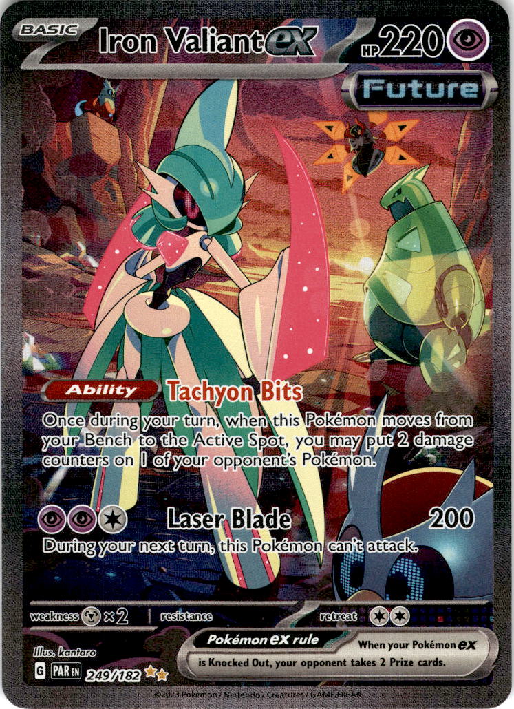 Iron Valiant ex - 249/182 - SPECIAL - Illustration Rare Paradox Rift