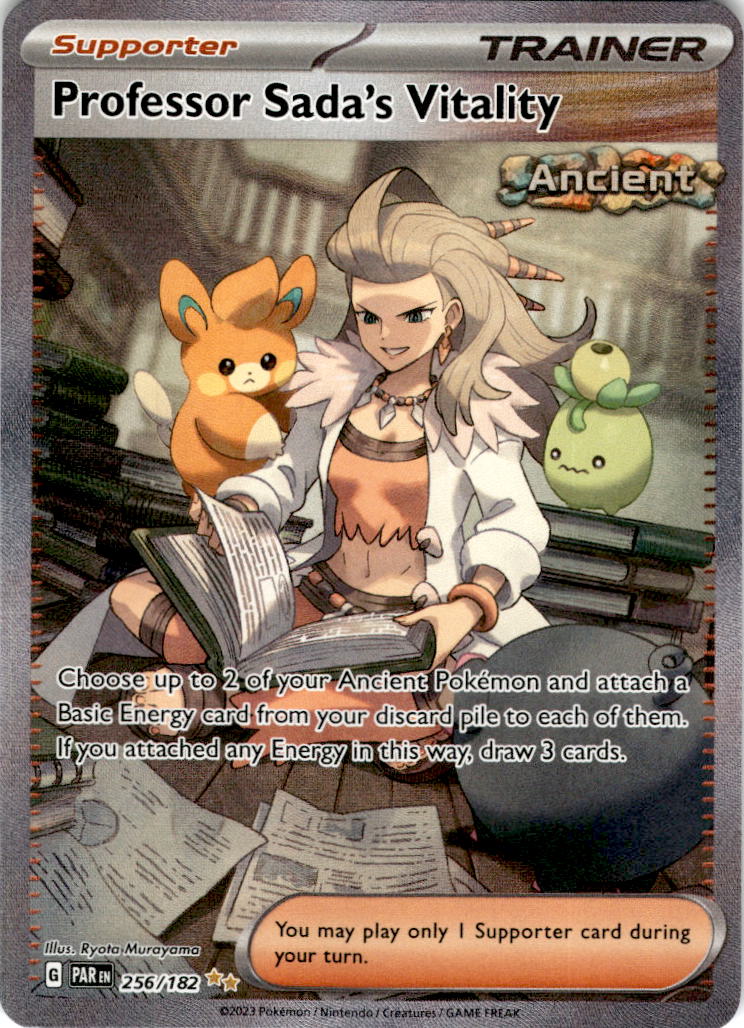 Professor Sada’s Vitality - 256/182 - SPECIAL - Illustration Rare Paradox Rift